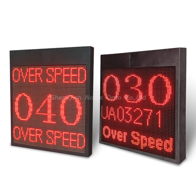 NBP10-L4-P Traffic Speed Display Solar Powered Signs with Wireless Connectivity