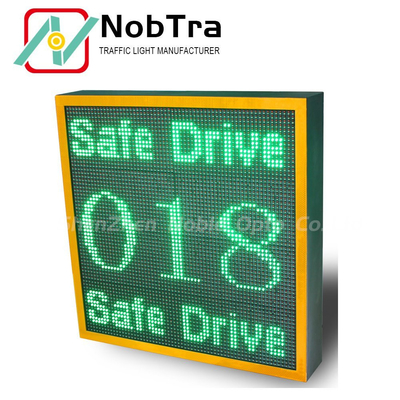 Radar Speed Measuring Device LPR Speed Limit Sign With Overspeed Record For Junction