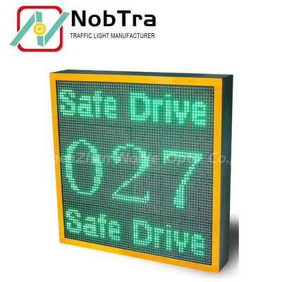 Radar Speed Measuring Device LPR Speed Limit Sign With Overspeed Record For Junction