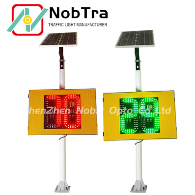 2 Color Solar Radar Traffic Signal Phone App Parameter Settings Traffic Signal
