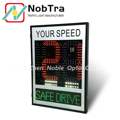 Working Voltage 12VDC Slow Down Speed Limit Signs for Traffic Control