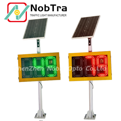 Sun Powered Radar Speed Monitors with Customizable Speed Limit Phone App Setting